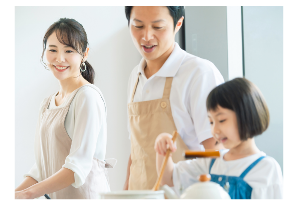 料理の時も安心 パントリー収納