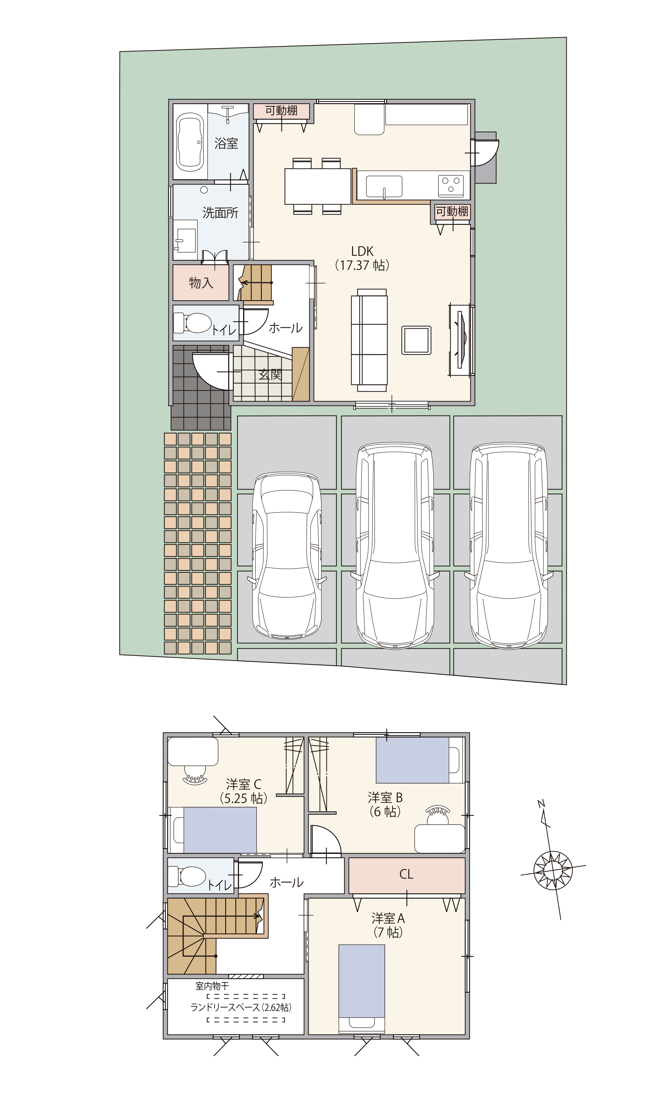 SG姫路伊伝居1号間取り