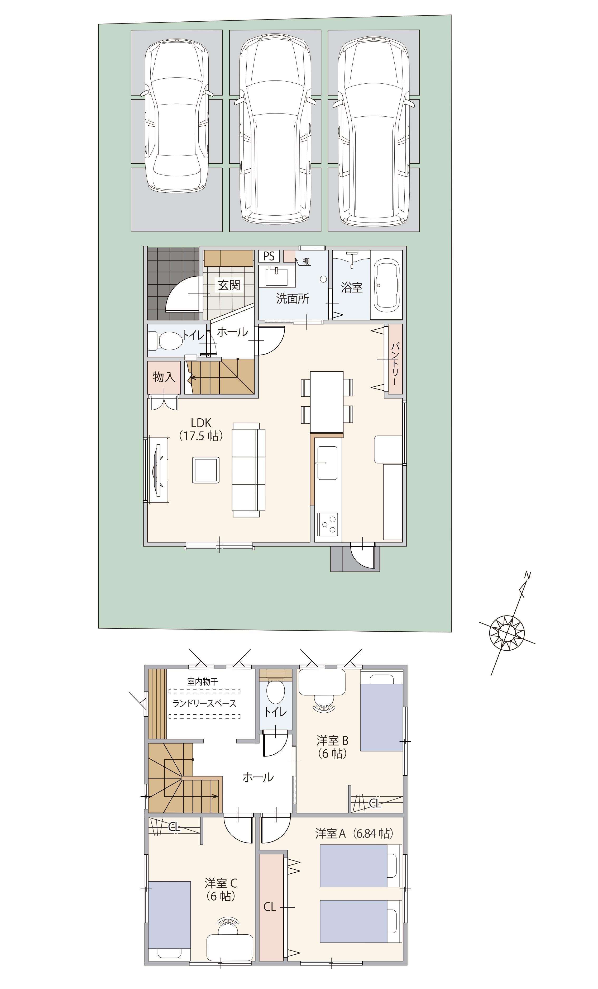 SG姫路八代緑ヶ丘2号間取り