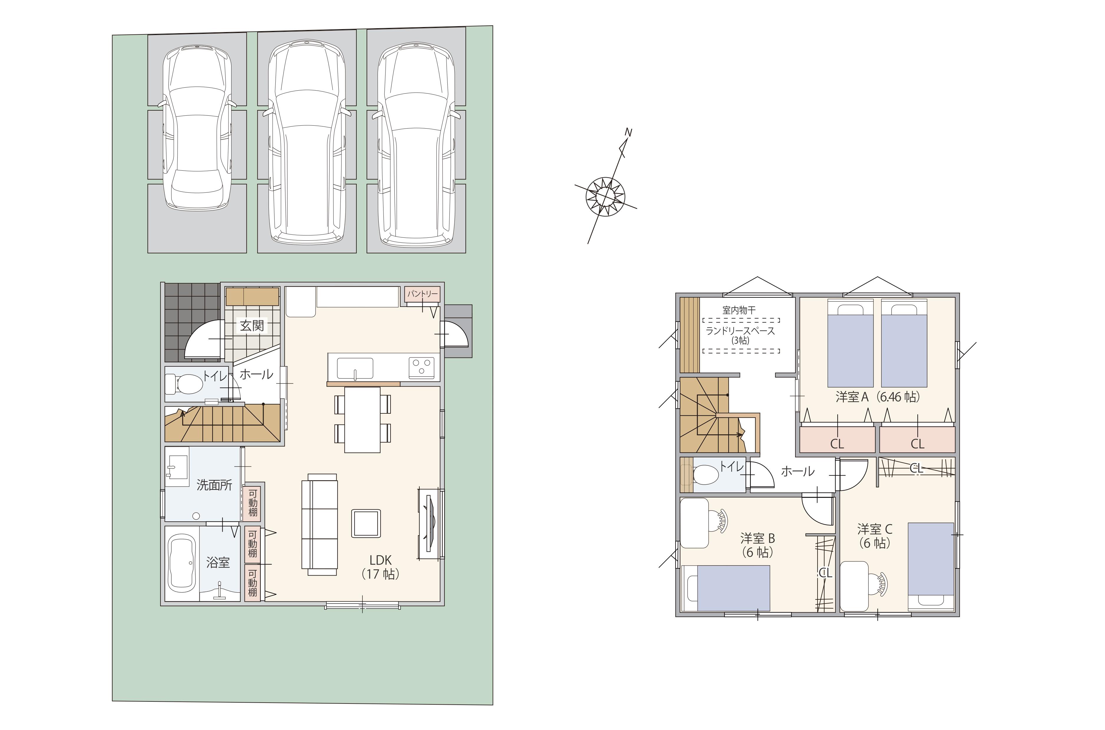 SG姫路八代緑ヶ丘3号間取り