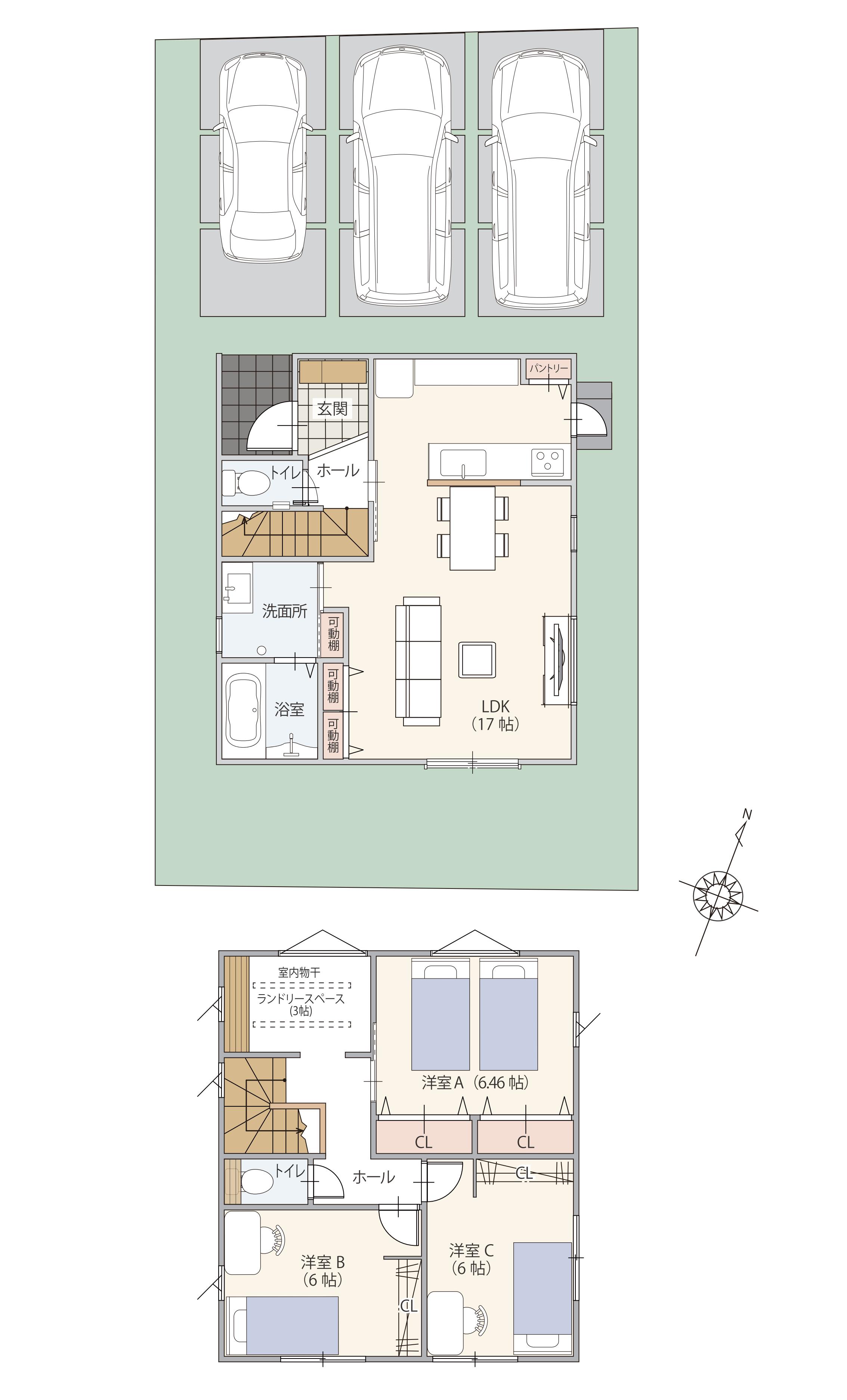 SG姫路八代緑ヶ丘3号間取り