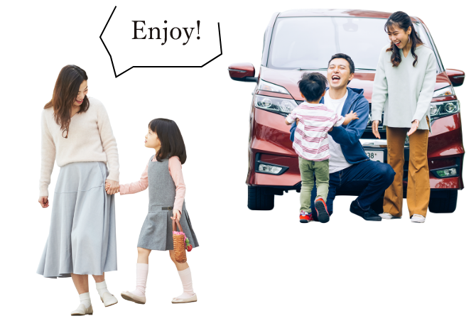 家族にうれしい商業施設も揃う