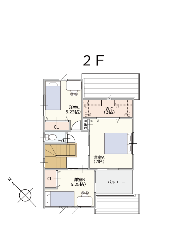 10号地間取り
